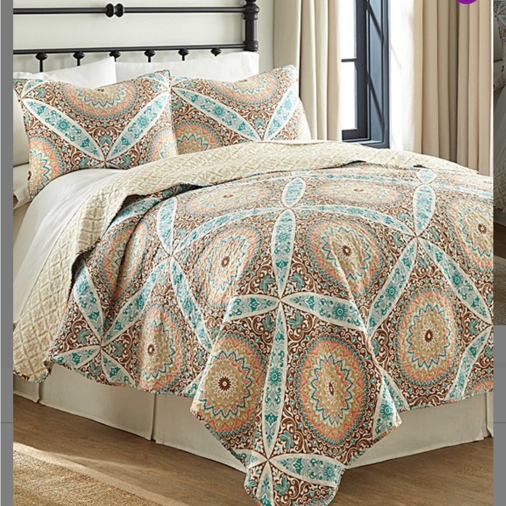 King size Quilt Set w/2 Pillowcases